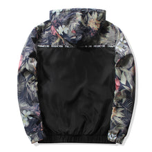 Load image into Gallery viewer, Floral Windbreaker Jacket