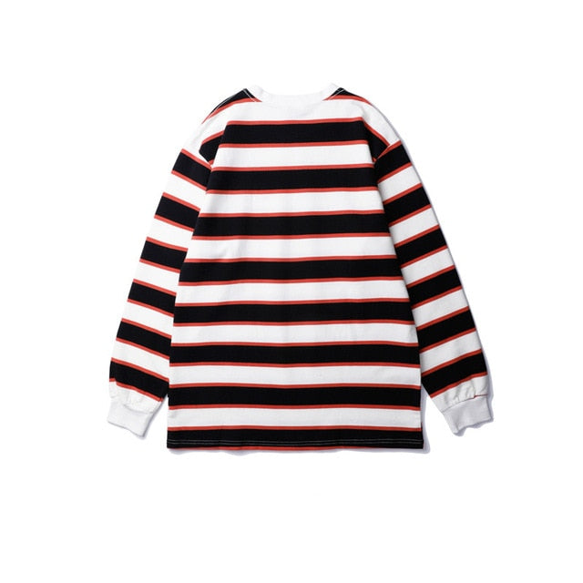 BxW Striped Pullover