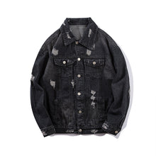 Load image into Gallery viewer, Let&#39;s Rock Denim Jacket