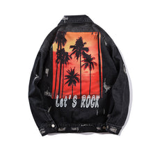 Load image into Gallery viewer, Let&#39;s Rock Denim Jacket