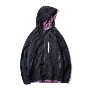 Doubled Windbreaker Jacket