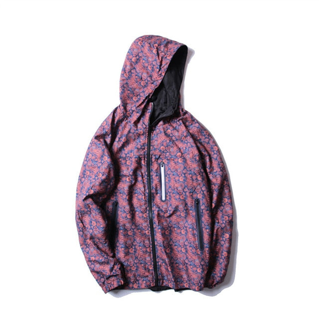 Doubled Windbreaker Jacket